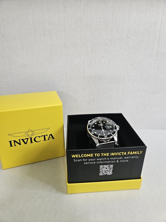 Invicta Other - Invicta Men's Diver Style Stainless Steel Watch - Black Dial